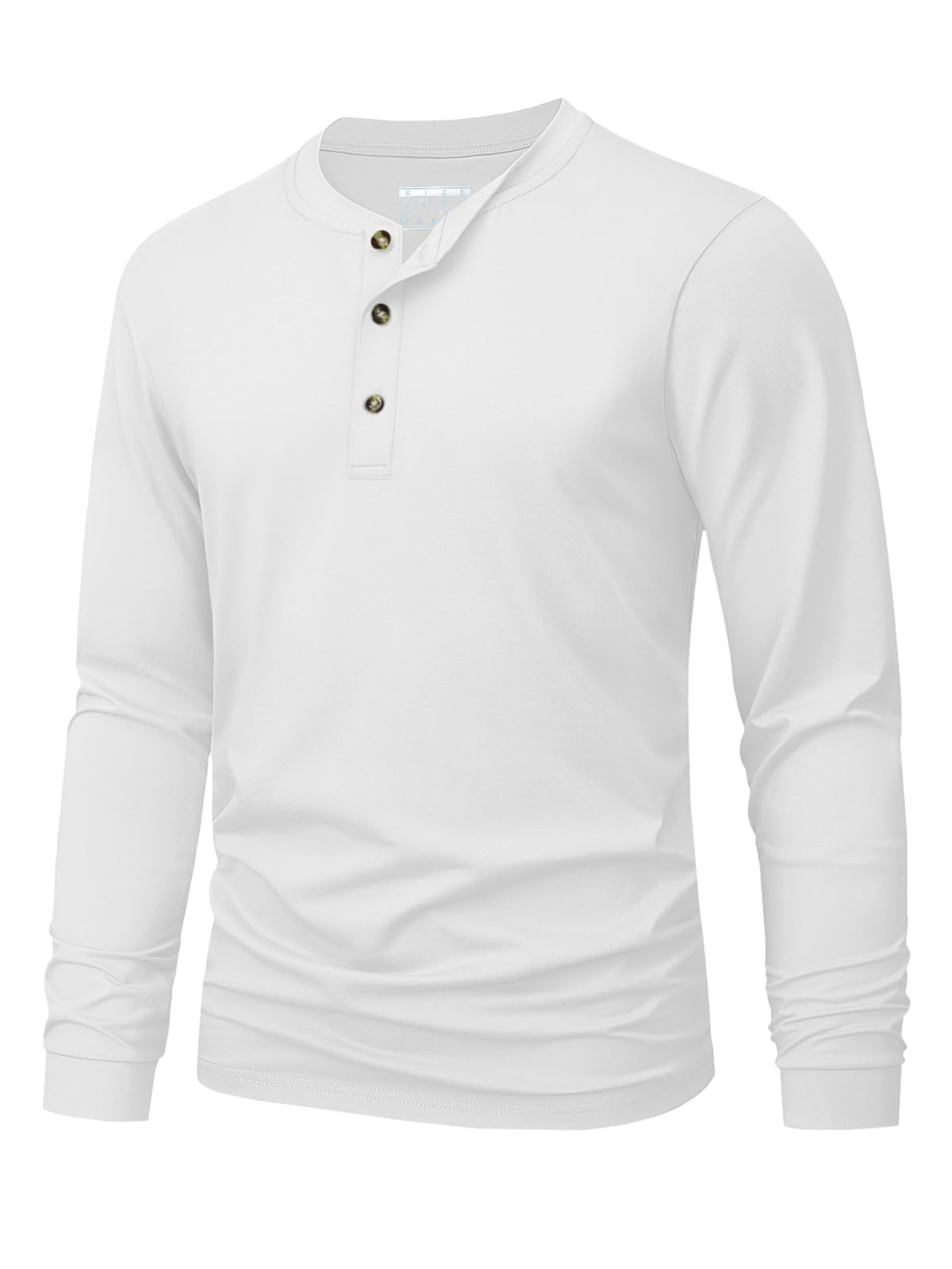 Men's Henley T-Shirt Simple So - огляд і ціна Men'S Tops Fashion