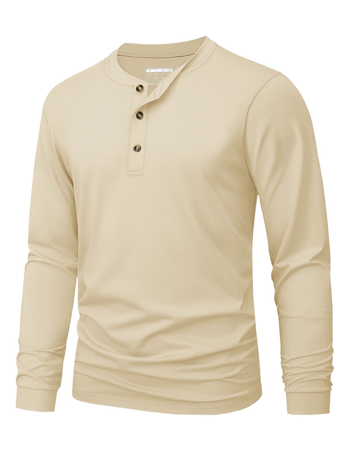 Men's Henley T-Shirt Simple So - огляд і ціна Men'S Tops Fashion