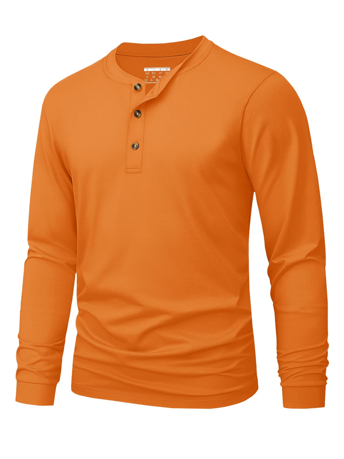 Men's Henley T-Shirt Simple So - огляд і ціна Men'S Tops Fashion