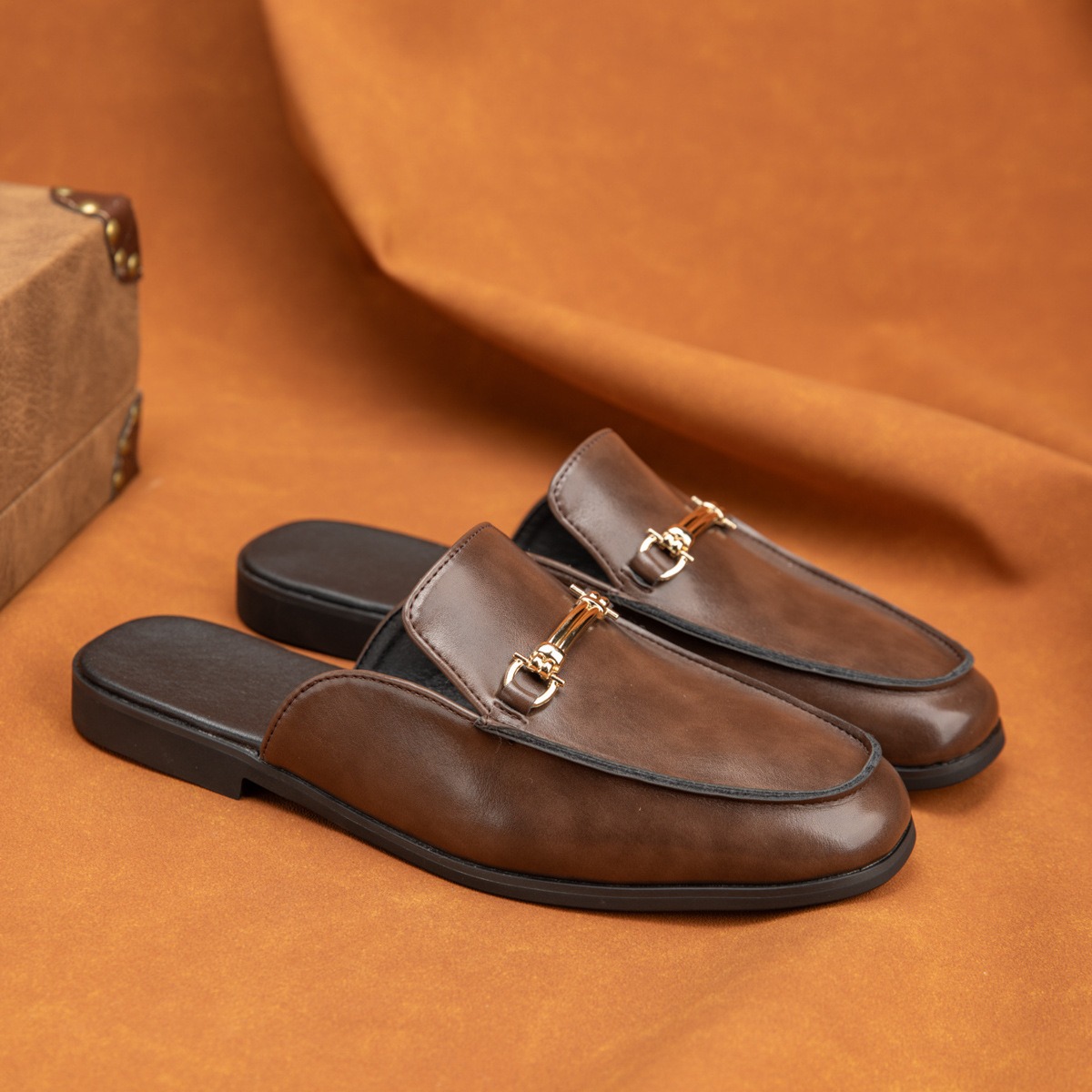 38-47mules shoes man horsebit  - огляд і ціна Men'S Fashion Loafers Shoes