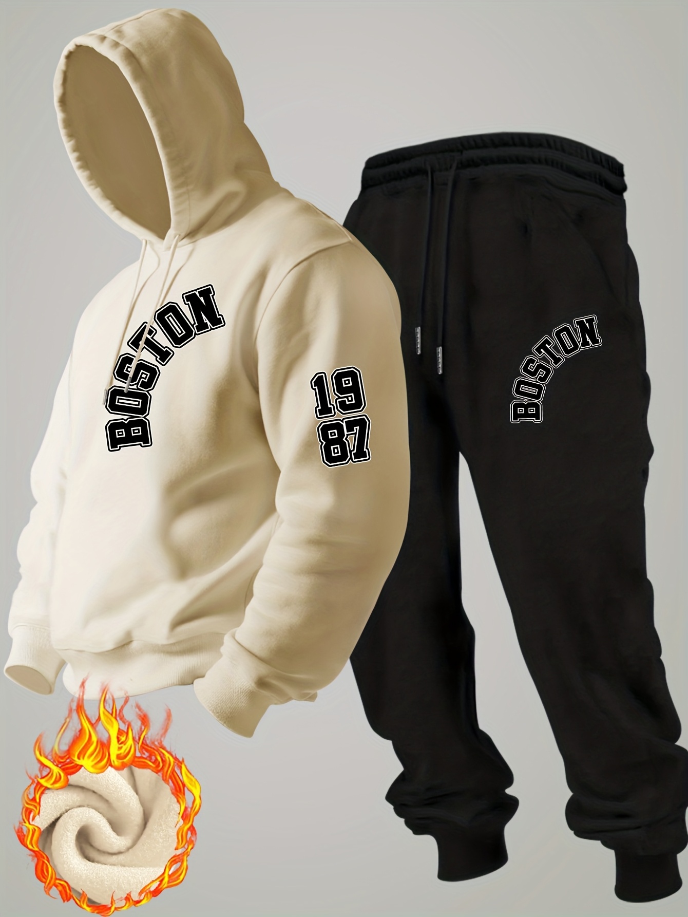 2026 new Men Winter Fleece Hoo - огляд і ціна Streetwear Hoodie