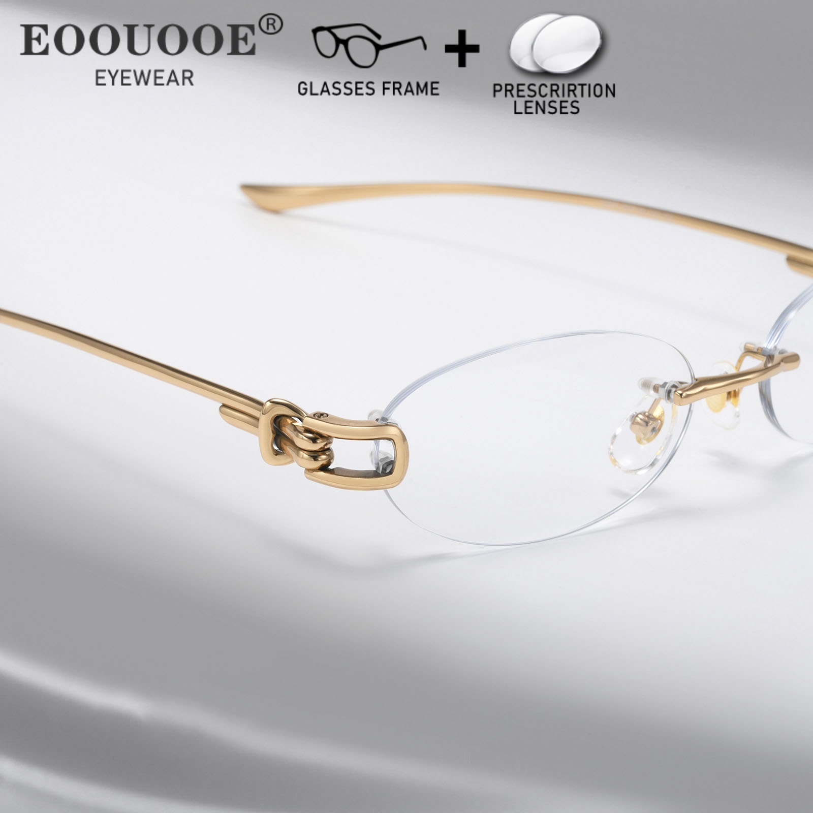 New Design Fashion Men Woman R - огляд і ціна Men'S Fashion Rimless Glasses
