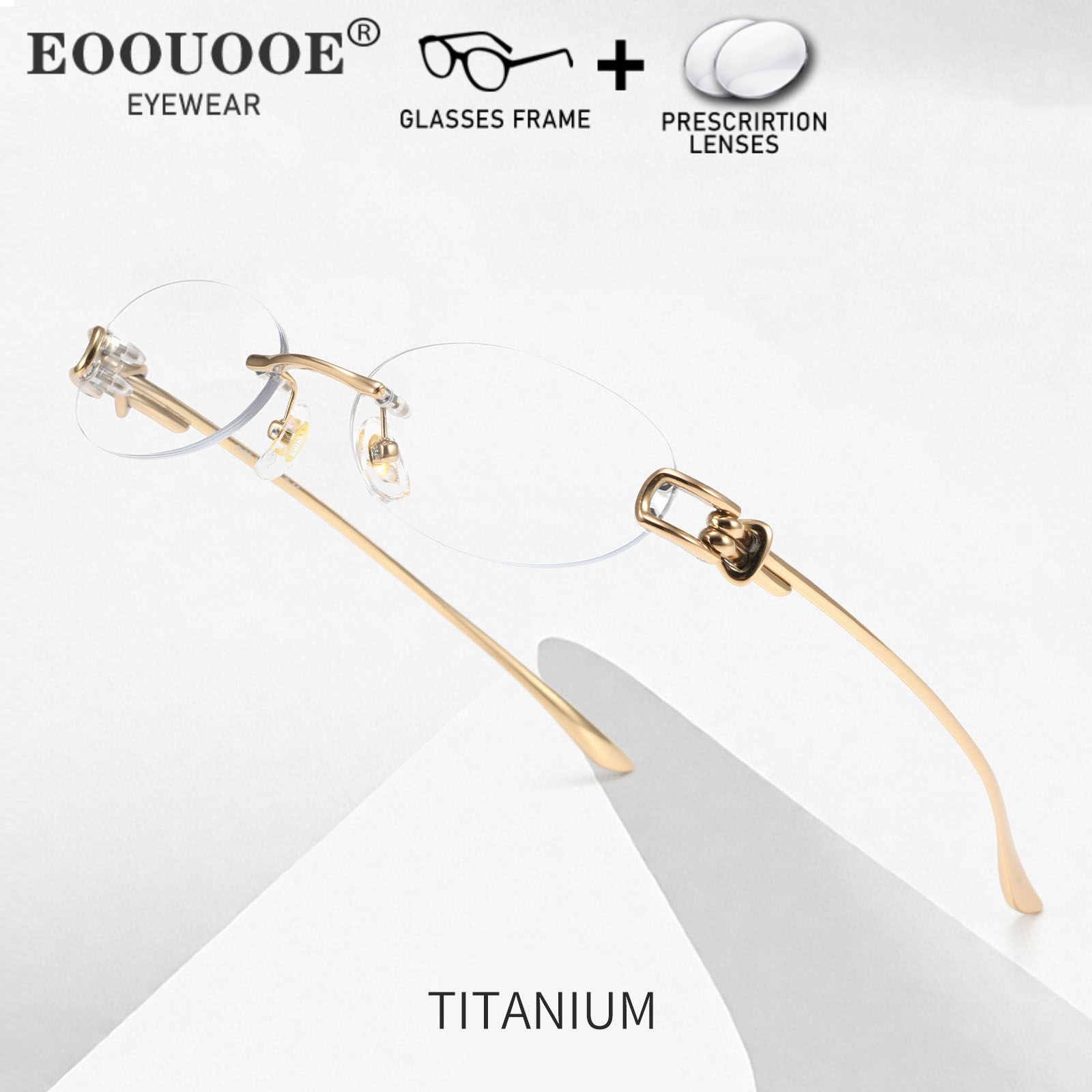 New Design Fashion Men Woman R - огляд і ціна Men'S Fashion Rimless Glasses