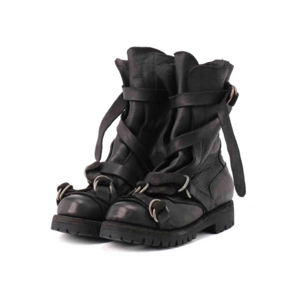 Men's Leather Motorcycle Boots - огляд і ціна Men'S Fashion Loafers Shoes