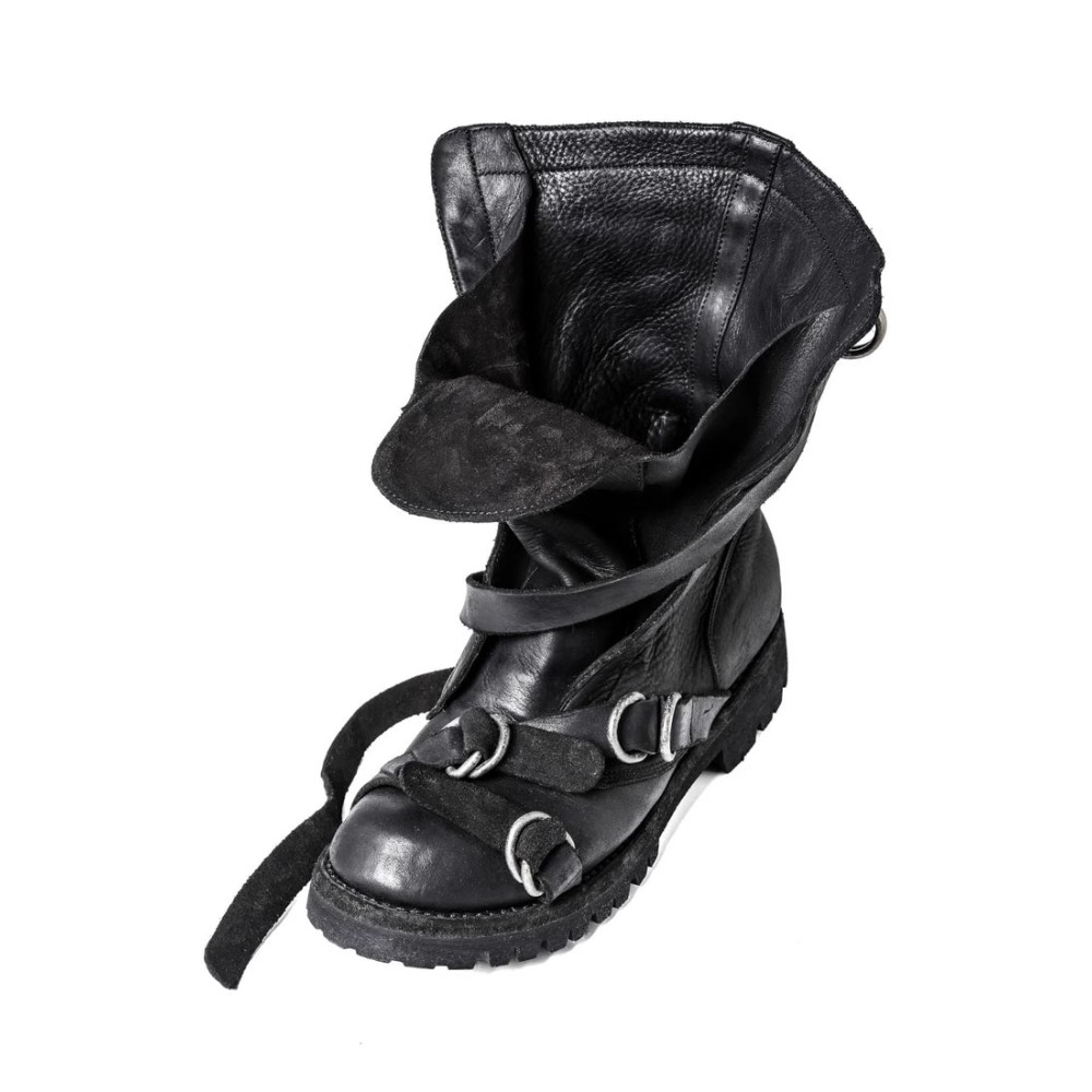 Men's Leather Motorcycle Boots - огляд і ціна Men'S Fashion Loafers Shoes